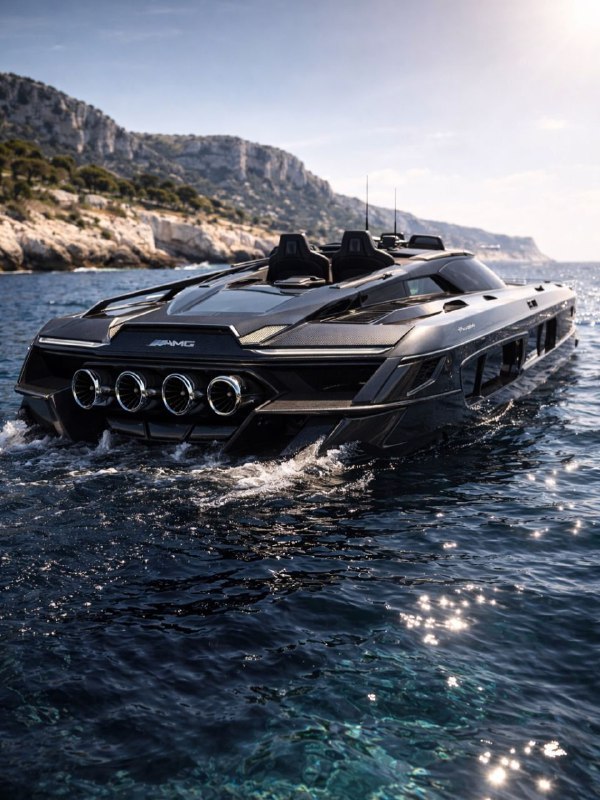 Render Mercedes-AMG Yacht
