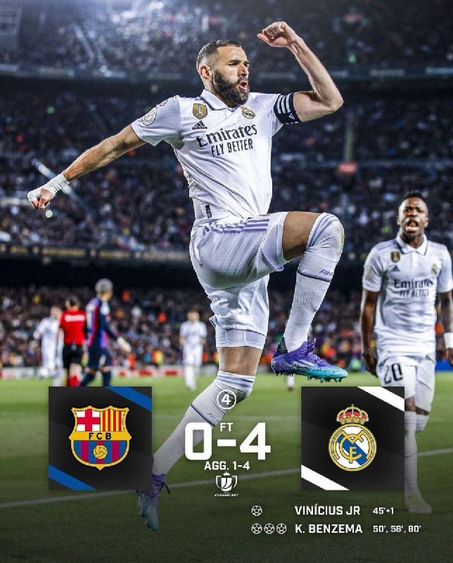 رئال مادرید | Real Madrid C.F: آخرین الکلاسیکوی بنزما. 🥹🆔 @RealMadridFans🇪🇸| @RealMadridTweet | #mt