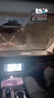 🇮🇱 ערוץ זר: סרטון ששותף ברשתות החברתיות מראה פריסת משגר טילים בליסטיים של משמרות המהפכה במנהרה בכביש המחב…