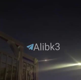More scenes from the operation of the air defense in Riyadh.