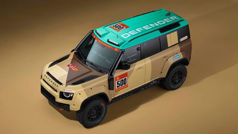 Land Rover показал гоночный Defender для «Дакара-2026» 2