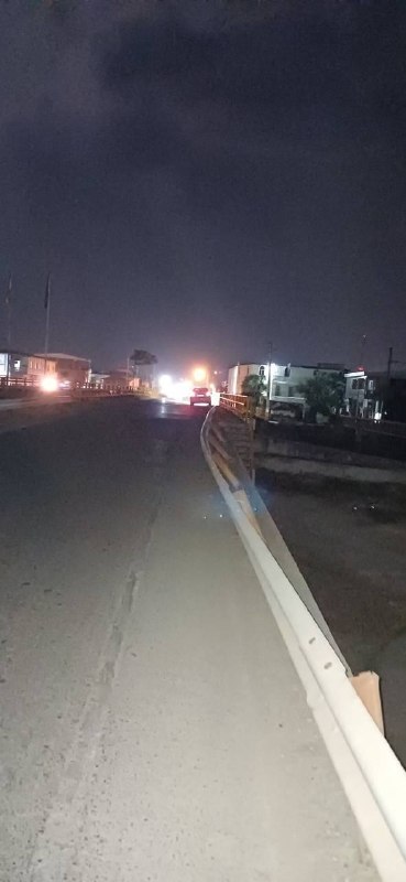 خبرهای مهم بندرترکمن: #ارسالیقابل توجه مسئولین محترم اداره راه و ترابری شهرستان گمیشان و ترکمن گاردریل پل خواجه نفس از ورودی سمت گمیشان به خوا