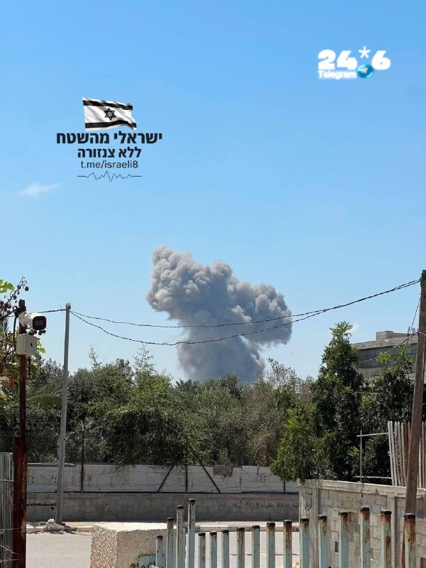 🇮🇱 צה״ל תוקף במרכז הרצועה. ללא צנזורה. בואו נדבר על זה בדיונים- מדברים חופשי.