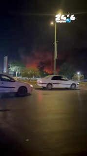 🇮🇱 ברשת הופיע סרטון של נמל בוער בבנדר-עבאס. ברשת פורסמו צילומים שבהם לכאורה נראה שריפה באזור נמל בנדר-עבא…