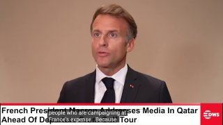 French President Macron on Trump: