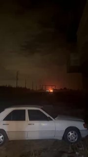 הרגע שבו מטוס ישראל הפציץ את העיירה מנסורי, דרום לבנון.