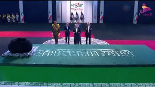 מזכ"ל הג'יהאד האסלאמי משתתף בטקסי האשכבה של ח'אמנאי