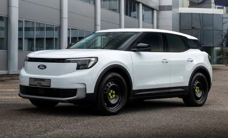Электрический Ford Explorer превратили в фургон