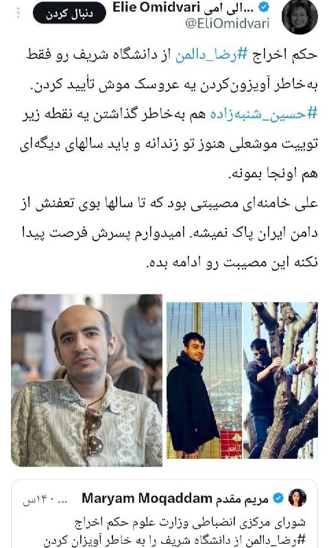 کانال سرزمین کهن: 🔹وقتی حسین رونقی و برادرش حسن رونقی و سپیده قلیان و عر عوره شمسی کوره میشوند مبارز خب حسین شنبه زاده هم مبارز میشه و ارا