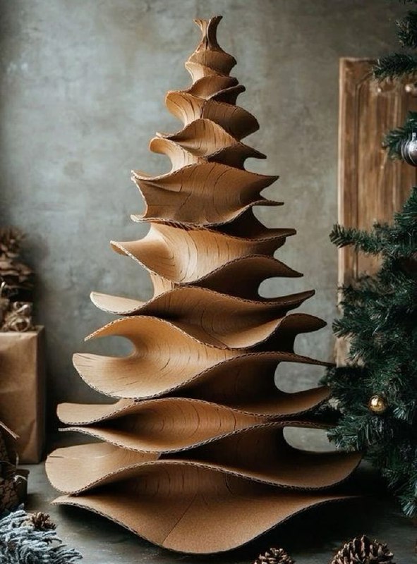 Новогодние тренды в оформлении интерьера Экологичность - Разумное потребление - Новое назначение и прочтение старых вещей - позволяет меньше выбрас... - изображение 4 - красный, цвет, стиль