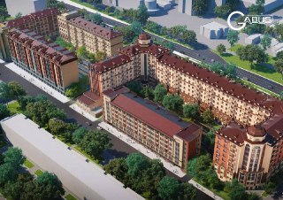 Продается 4х ком квартира, ЖК Габус, ор-р: Алайский рынок, 187,5 м²