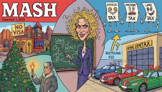 Меняем хоа-хоа-хоа на джингл белс — с первым днём зимы, дорогие, и вот вам новости. — Платим налоги, ребята! Осталось всего несколько часов, чтобы нажать пару кнопок в онлайн-банке — с 2 декабря уже пойдут пени.— Новый утильсбор сегодня вступил в силу в Ро