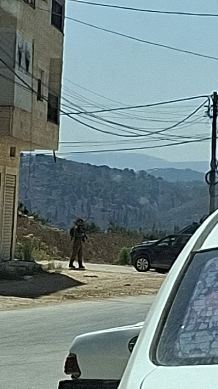 משטרת הכיבוש מסתערת על העיירה יאבאד, דרומית מערבית לג'נין, ורודפת אחרי אופנועים