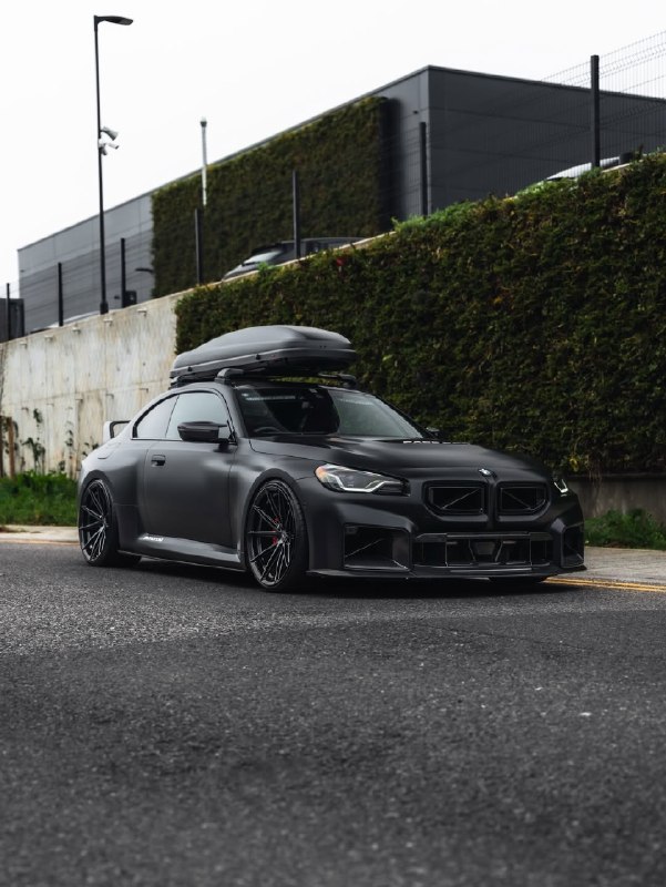 BMW M2 G87. Диски Vossen HFX-2 в глянцево-черном цвете 4