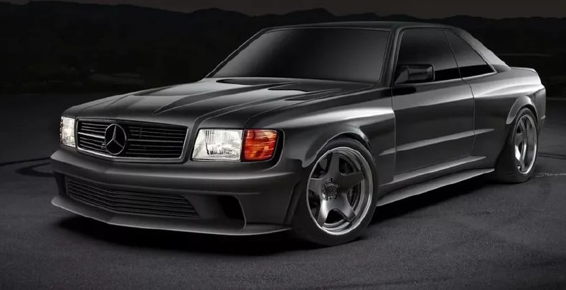 Mercedes W126 возродят и оснастят двигателем V12