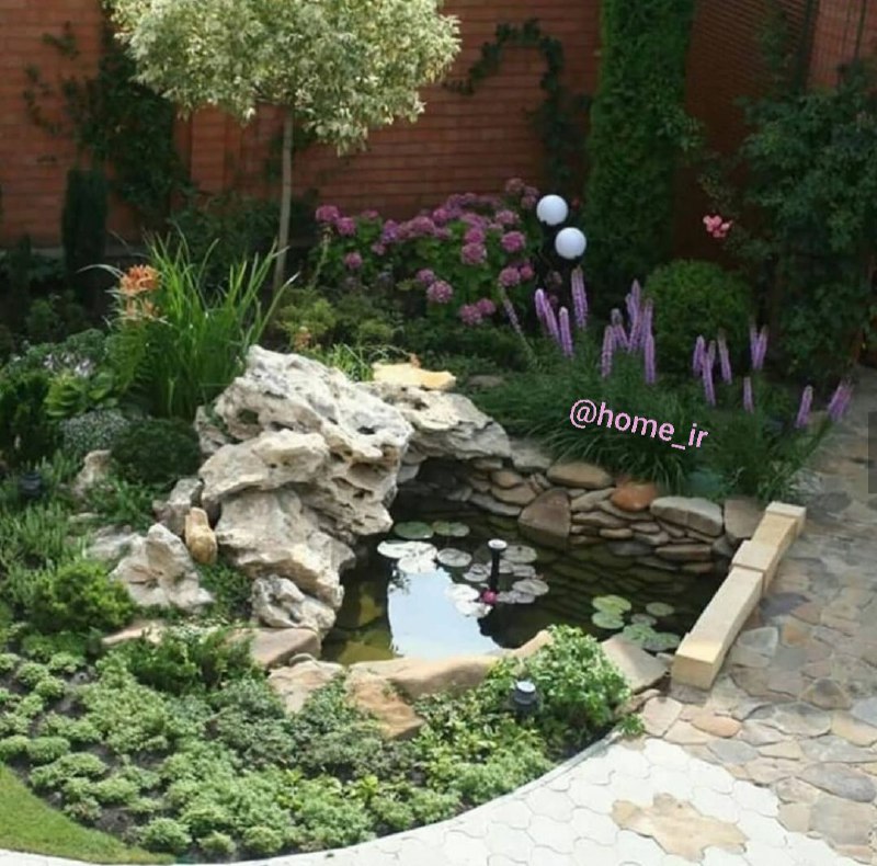 دکوراسیون Home_ir: 🌼ایده #محوطه_سازی حیاط😍بهترین های دکوراسیون 👇🆔@home_ir
