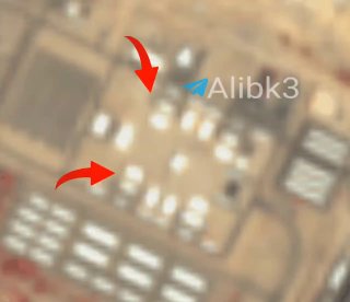 Satellite images show a direct Yemeni targeting of the Khaled base in Khamis Mushait.