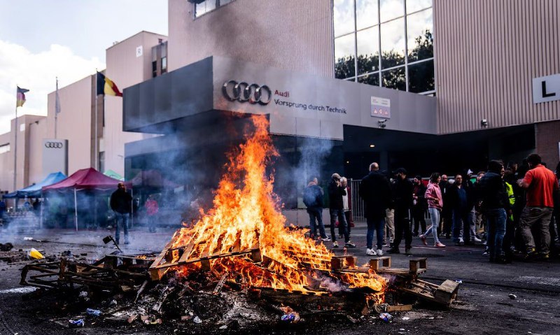 Audi официально объявила, что завод в Брюсселе будет закрыт 28 февраля 2025 года