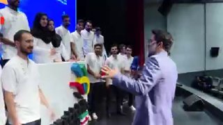 🎦 סגן הנשיא הראשון בטקס ההוקרה לנבחרת המהארט: אל תפחיד את תושבי איראן באיומים ובמצור