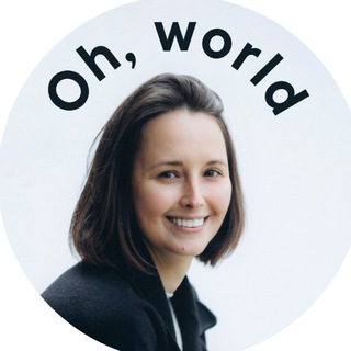 Telegram profile photo for Oh, world!