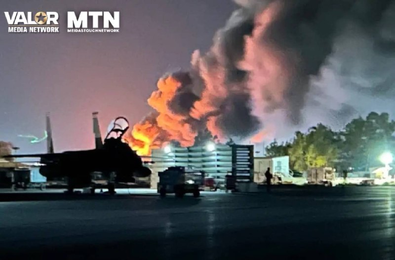 🎦 Publication of new photos of damage to American bases as a result of Iran's attacks.