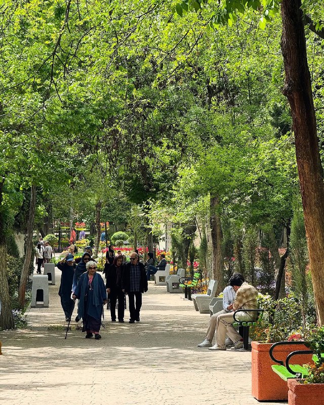 تهرونیا: پارک قیطریه تهران 🫠@tehroniaپارک قیطریه تهران 🫠@tehronia
