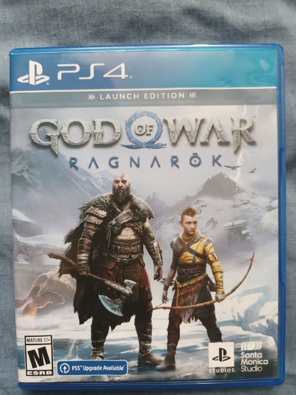 Продаю диск с игрой God of War: Ragnarok на PlayStation 4 — фото 1