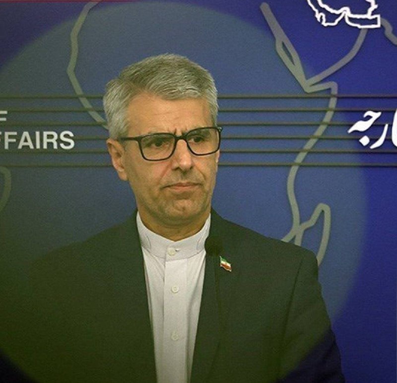 روزنامه ایران: ⭕ بقایی: ماموریت کنونی ناو لینکلن نمایش تعطیلات استسخنگوی وزارت خارجه: 🔹آمریکا ناو یواساس آبراهام لینکلن را به منطقه فر