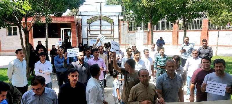 صدای‌ دلفان: پایان صبر فرهنگیان دلفان / وقتی شهرداری در آزمون مسکن رفوزه می‌شود!در پی تجمعات اعتراضی فرهنگیان دلفان مقابل فرمانداری، 