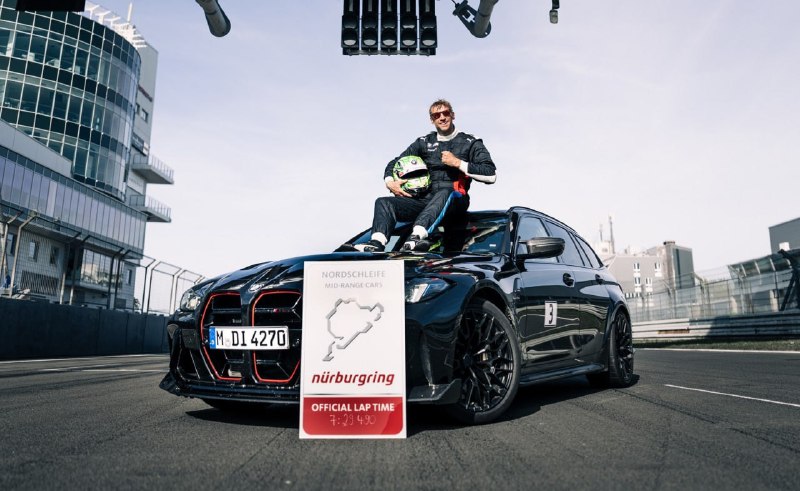 BMW M3 CS Touring стал самым быстрым универсалом на Нюрбургринге 3