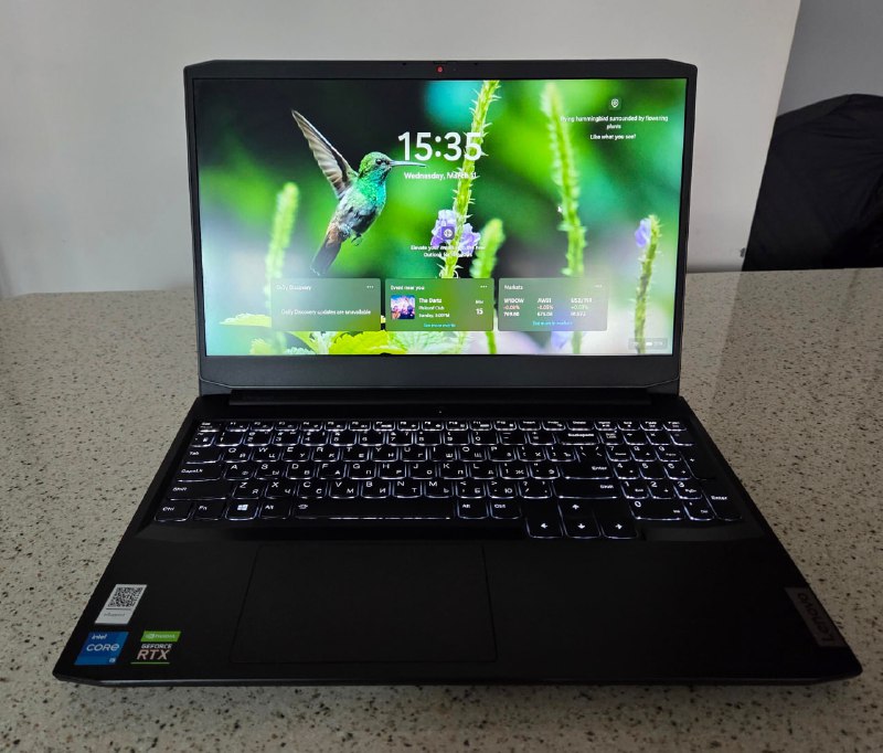 Продам ноутбук Lenovo IdeaPad Gaming 3-15IHU6 в хорошем состоянии — фото 1