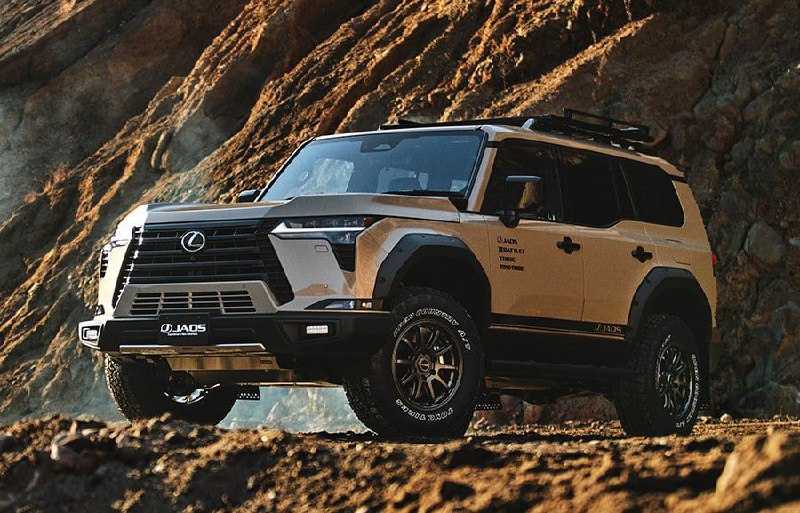 Новый Lexus GX подготовили для серьёзного бездорожья 2