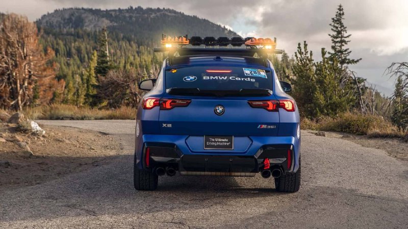 Новый X2 M35i упаковали в раллийный вариант