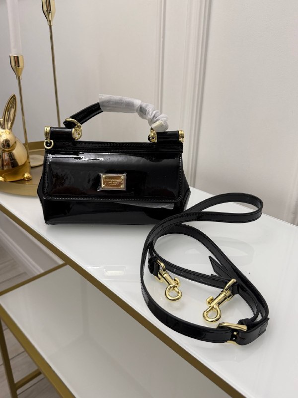Dolce Gabbana Dolce & Gabbana mini Sicily black, фото 8