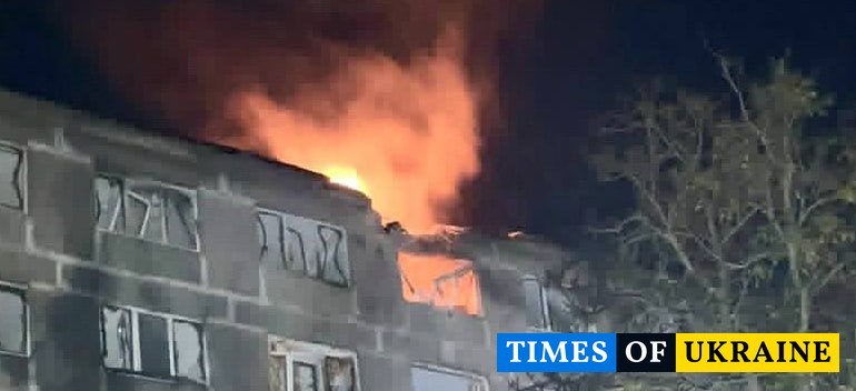 הייתה תקיפה ב'מעונות בית ספר מקצועי' בדניפרו, כך נמסר מהמינהל הצבאי האזורי.