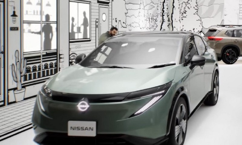 Новые фото обновленного кроссовера Nissan Ariya 3