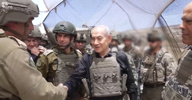 נתניהו תועד ברצועת הביטחון בלבנון: "לא נצא עד שיסור האיום"
