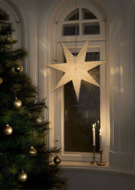 Скандинавские звёзды тот самый декор, который цепляет Бумага, свет и чуть-чуть воздуха между слоями. Но стоит повесить такую звезду в окно, и дом у... - изображение 5 - который, бумага, свет