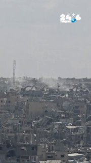 🇮🇱 IDF bulldozers continue work in Khan Yunis. According to recent photos, IDF bulldozers continue hard work in East Khan Yunis. Buildings are being destroyed in the field.