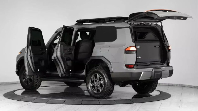 Новый Lexus GX получил бронированную версию 2