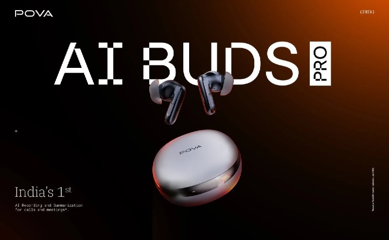 موبایلستان: 📍 رونمایی تکنو از ایرباد هوشمند Pova AI Buds Pro؛ دستیار صوتی و مترجم همراه با پشتیبانی از ۷۸ زبانبرند تکنو با معرفی هند