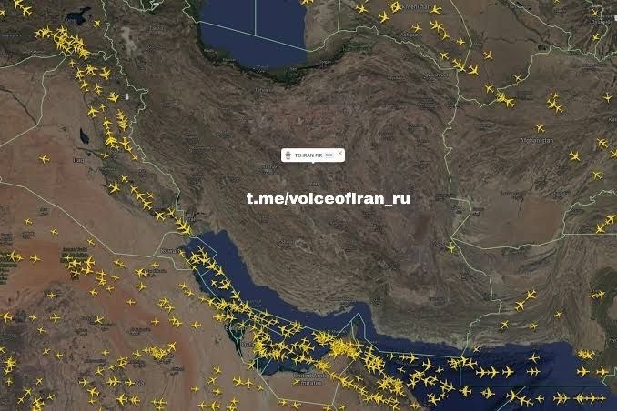 Иллюстрация к посту канала Голос Ирана | صدای ایران