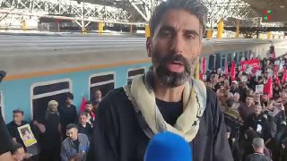 משפחות הרוגי טבח מינאב הגיעו לטהרן להיפרד ממפקד מהפכני
