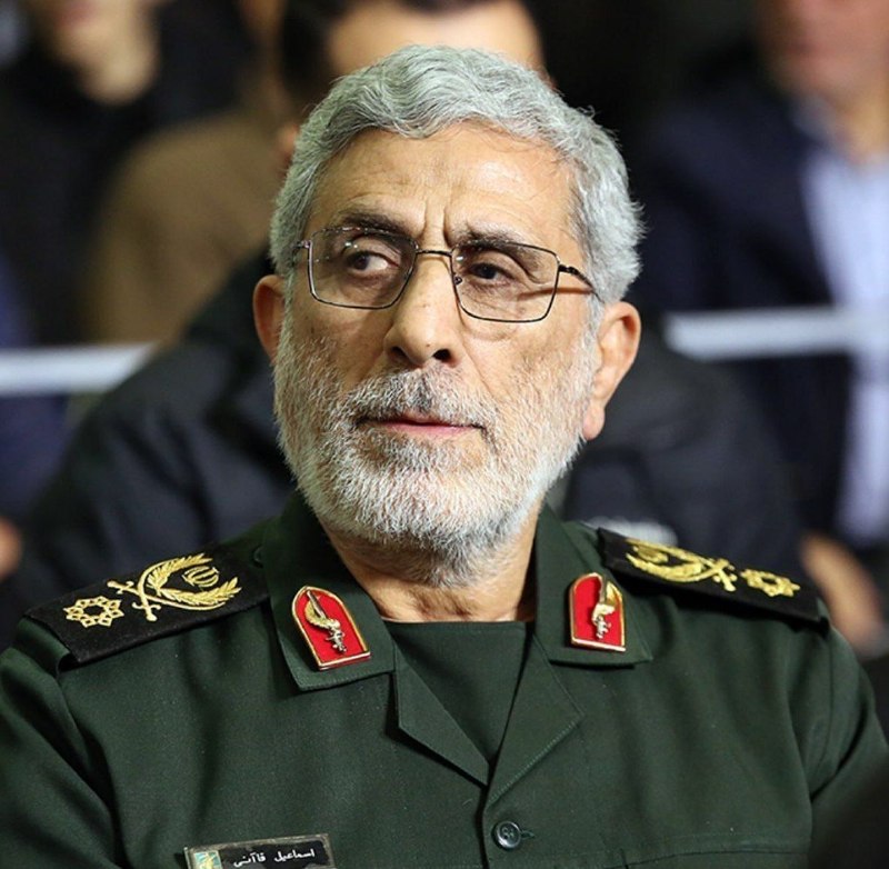 کیوسک خبر: 🔴 سردار قاآنی: فلسطین آرمانی زنده و تغییرناپذیر است🔸 فرمانده نیروی قدس سپاه گفت آرمان فلسطین، از بحر تا نهر، بیش از هر ز