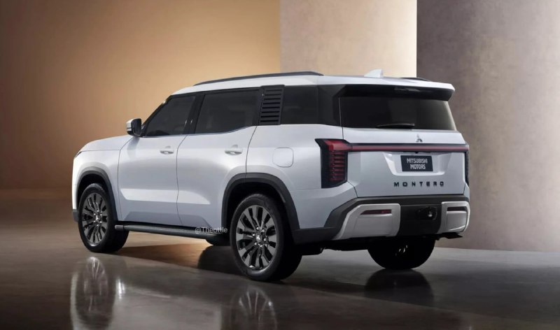 Рендеры нового Mitsubishi Pajero Sport 4