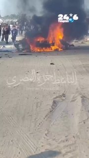🇮🇱 Deir al-Balah reports fatalities in an aerial vehicle strike. Israel News.