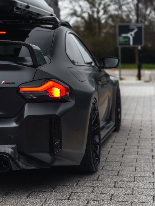 BMW M2 G87. Диски Vossen HFX-2 в глянцево-черном цвете 3
