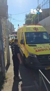 אירוע חומרים מסוכנים בא-טור: כונני הצלה ומד"א מטפלים בנפגעים