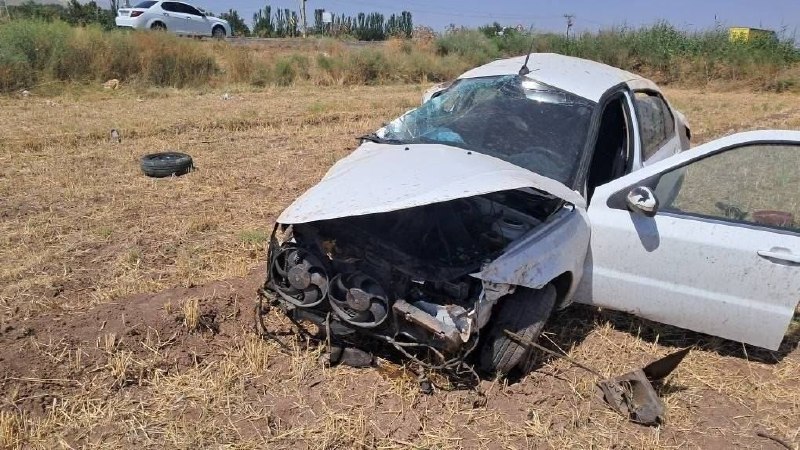 آژانس خبری مهابادنامە: ♦️انحراف از جاده و واژگونی دنا در محور خوی _ چایپاره ۲ مصدوم و ۱ فوتی برجا گذاشتبه گزارش پایگاه اطلاعرسانی جمعیت هلال ا