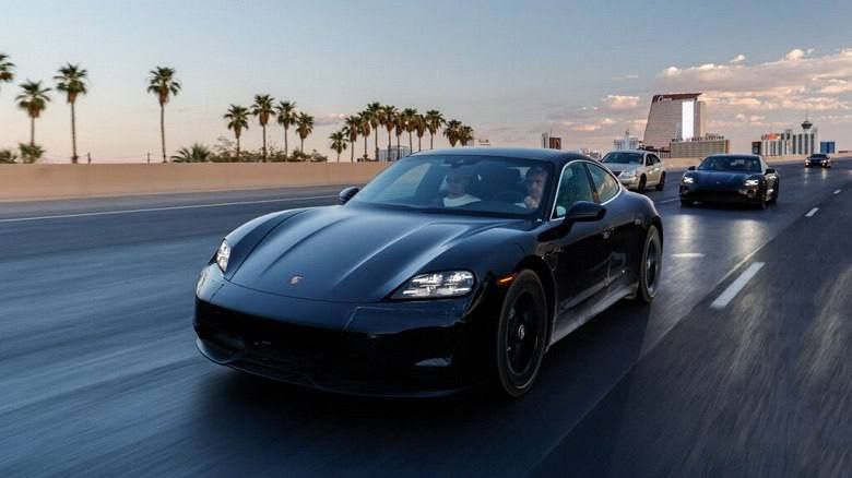 Porsche Taycan 2025 представят весной, и это будет «как совершенно новая модель». Прототипы Taycan 2 2